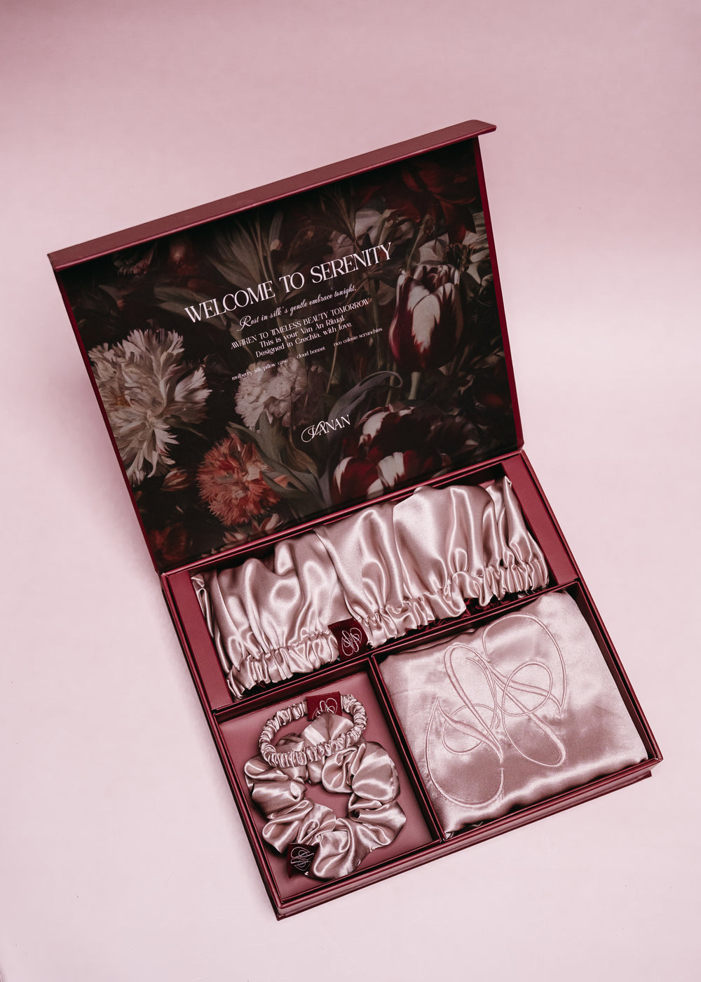 Exkluzivní hedvábný set Nuit Collection